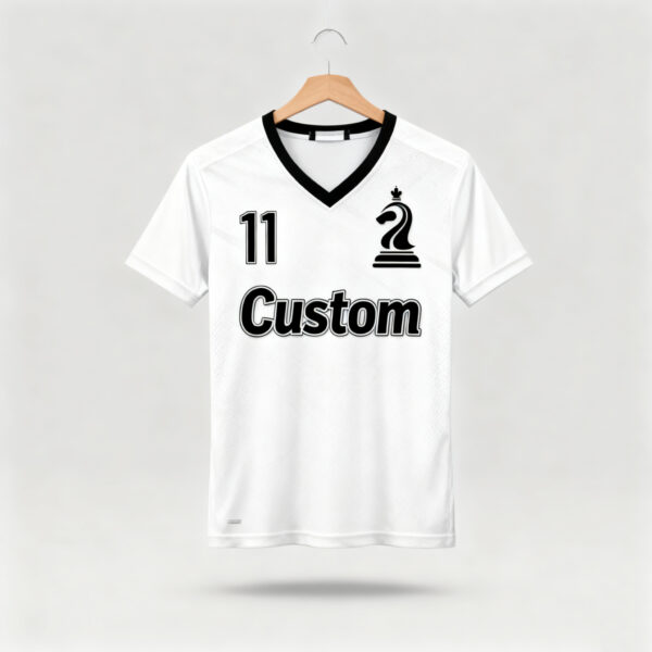 1219JTJTJT (20) White factory direct sales team football suit set sports shirt European Cup fan breathable quick drying training suit team uniform