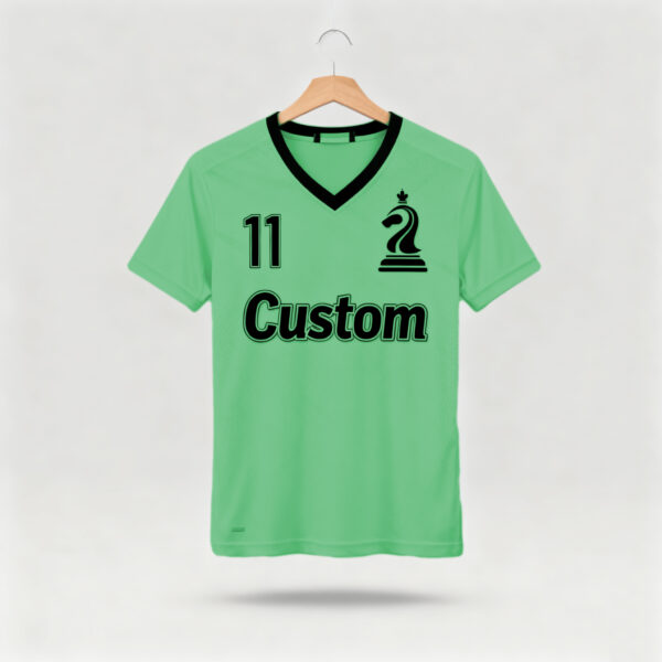 1219JTJTJT (25) Green factory direct sales team football suit set sports shirt European Cup fan breathable quick drying training suit team uniform