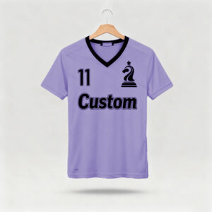 1219JTJTJT (29) Purple factory direct sales team football suit set sports shirt European Cup fan breathable quick drying training suit team uniform