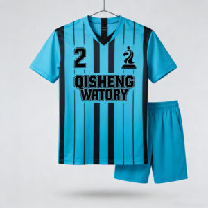 Customized Soccer Jersey Thailand Quality Custom Dark Blue Color Blocking Team Football Jerseys Sets for Maillot PSG